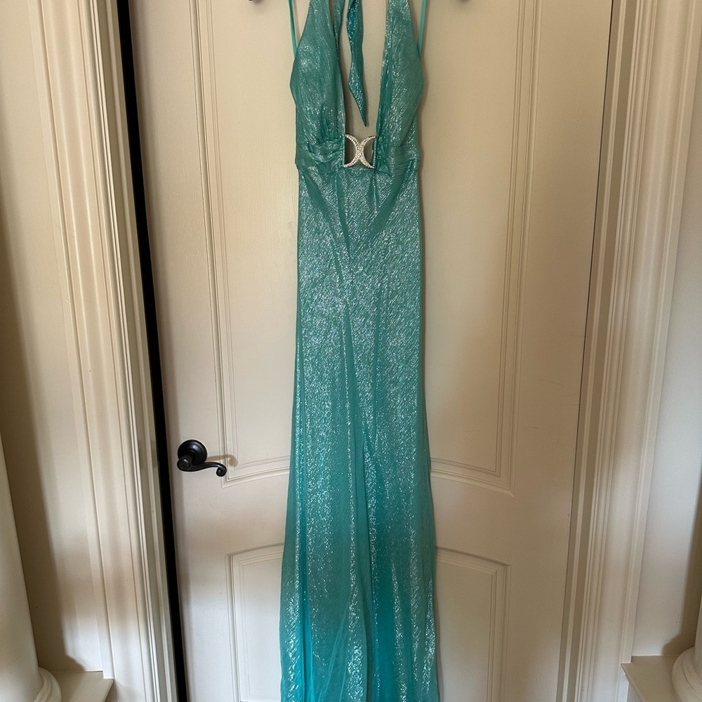 Cache halter gown